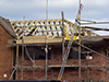 Home extension roofing under construction by Bournemouth home extension company, TP Carpentry