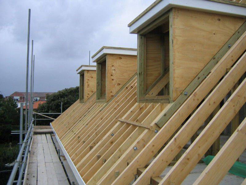 Cut and truss roof by roofing specialists, TP Carpentry, Bournemouth
